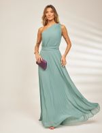 Vestido Longo Verde Sage Megan