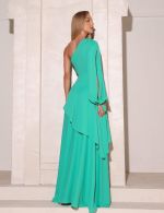Vestido Longo Verde Menta Carlota