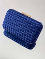 Clutch Azul em Macrame