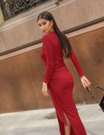 Vestido Midi Vermelho Nath