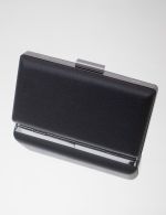 Clutch Preta Acetinada