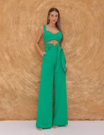 Macacão Longo Verde Stefany
