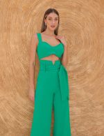 Macacão Longo Verde Stefany