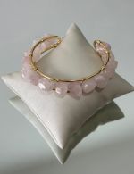 Pulseira Pedras Rosa