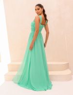 Vestido Longo Verde Menta Ariane