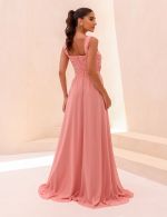 Vestido Longo Rosa Ariane