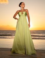 Vestido Longo Verde Agatha