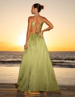 Vestido Longo Verde Agatha