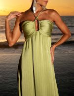 Vestido Longo Verde Agatha