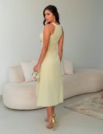 Vestido Midi Amarelo Martha