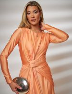 Vestido Longo Coral Manu