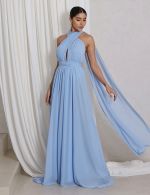 Vestido Longo Azul Serenity Monica