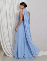 Vestido Longo Azul Serenity Monica