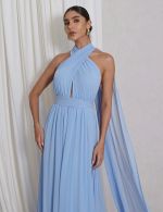Vestido Longo Azul Serenity Monica