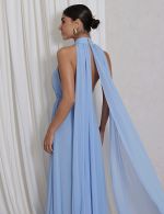 Vestido Longo Azul Serenity Monica