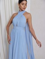 Vestido Longo Azul Serenity Monica