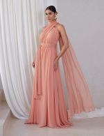Vestido Longo Coral Monica