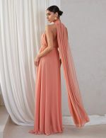Vestido Longo Coral Monica
