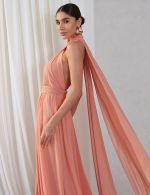 Vestido Longo Coral Monica