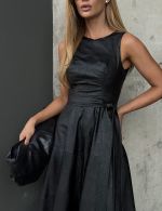 Vestido Longuete Preto Tatiana