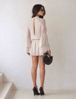 Vestido Curto Areia Vanda