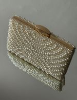 Clutch Retangular Perolas