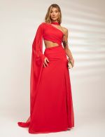 Vestido Longo Vermelho Virginia