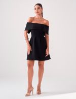 Vestido Curto Preto Livia