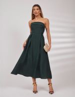 Vestido Midi Verde Roberta
