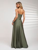 Vestido Longo Verde Oliva Suzi