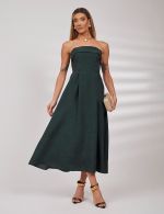 Vestido Midi Verde Roberta