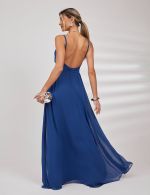 Vestido Longo Azul Vilma