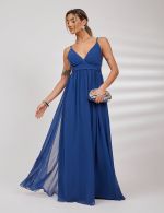 Vestido Longo Azul Vilma