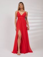 Vestido Longo Vermelho Vilma