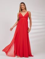Vestido Longo Vermelho Vilma