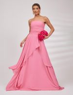 Vestido Longo Rosa Safira