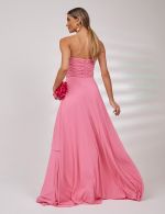 Vestido Longo Rosa Safira