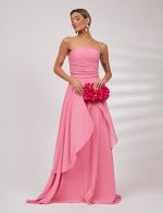 Vestido Longo Rosa Safira