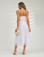 Vestido Midi Branco Janaina