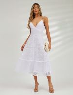 Vestido Midi Branco Janaina
