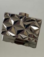 Clutch Prata em Metal