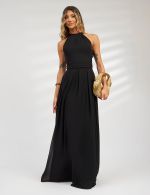 Vestido Longo Preto Sandra
