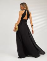 Vestido Longo Preto Sandra