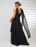 Vestido Longo Preto Safira