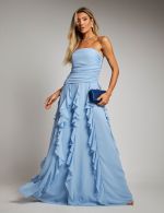 Vestido Longo Azul Sernity Laura