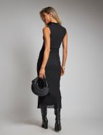Vestido Longuete Preto em Tule Karen