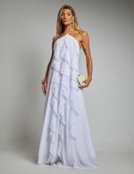 Vestido Longo Branco Sarah