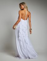 Vestido Longo Branco Sarah