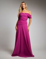 Vestido Longo Fucsia Barbara