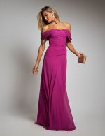 Vestido Longo Fucsia Barbara